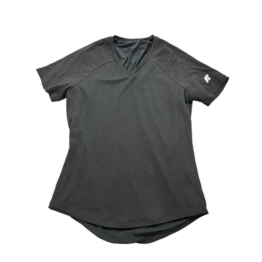 Forme Core V Neck Women's S Onyx Short Sleeve Shirt Posture Correcting Active